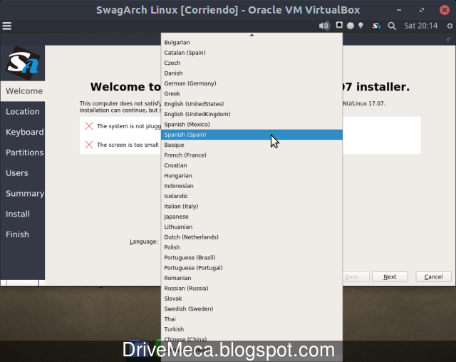 Instalar SwagArch Linux Instalar SwagArch Linux
