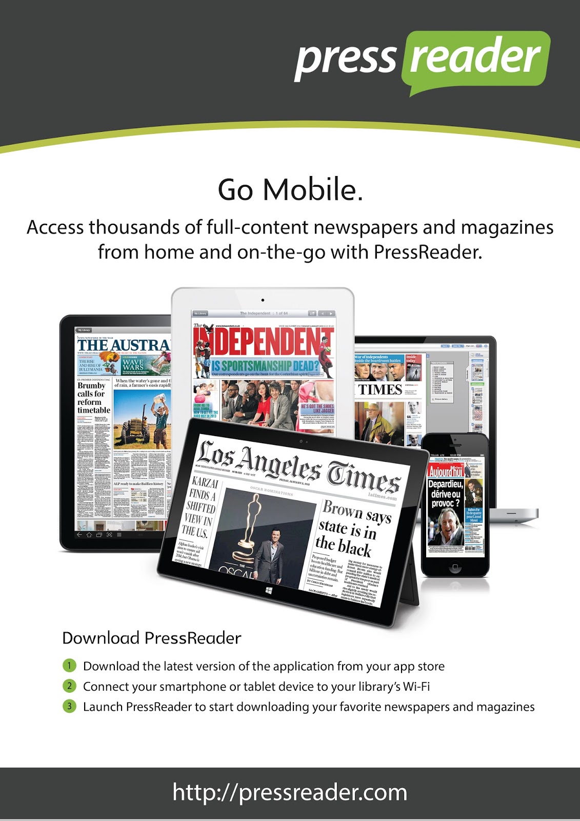 PRESSREADER SCARICARE