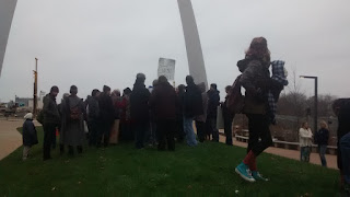 Arch Ground Image participants at the Climate March supporting #COP21