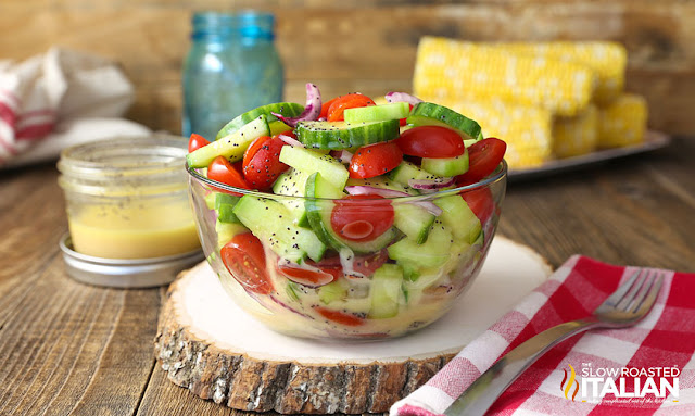 Cucumber Tomato Salad + Video