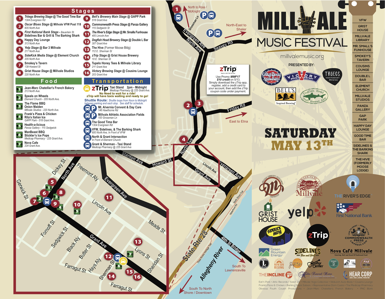 The Turbosonics ! Millvale Music Festival 2017