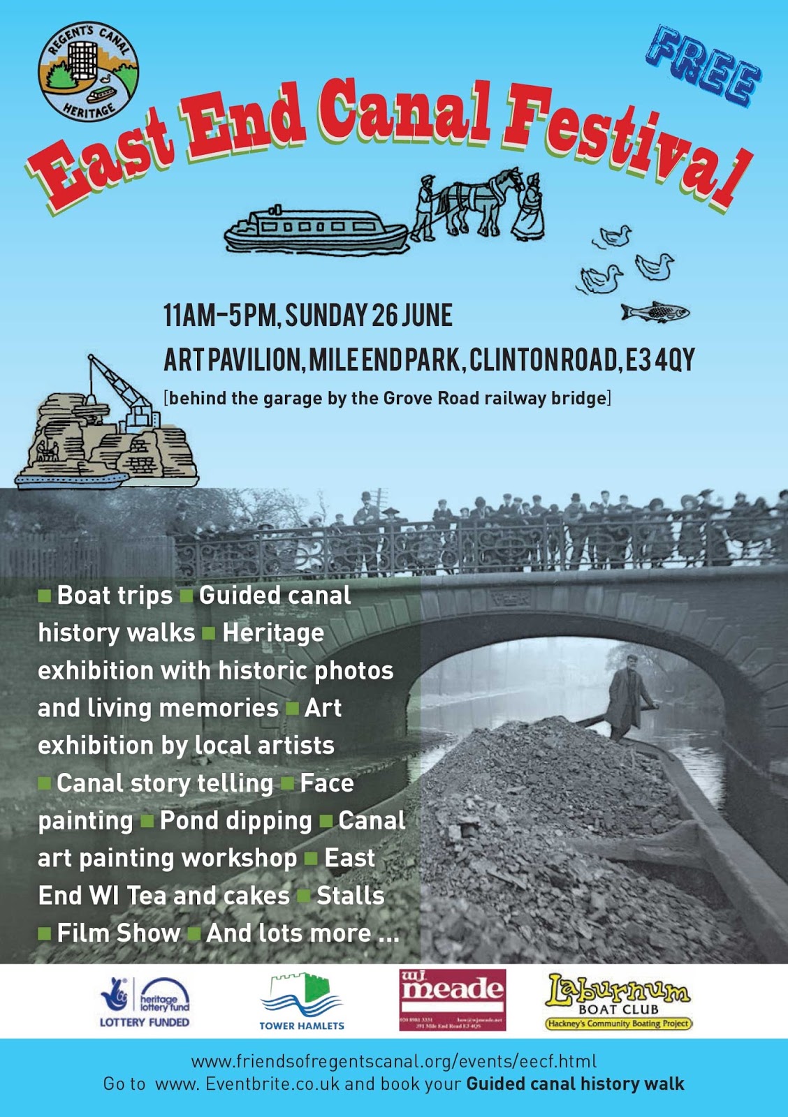 MEOTRA East End Canal Festival This Sunday 115PM at the Art Pavilion