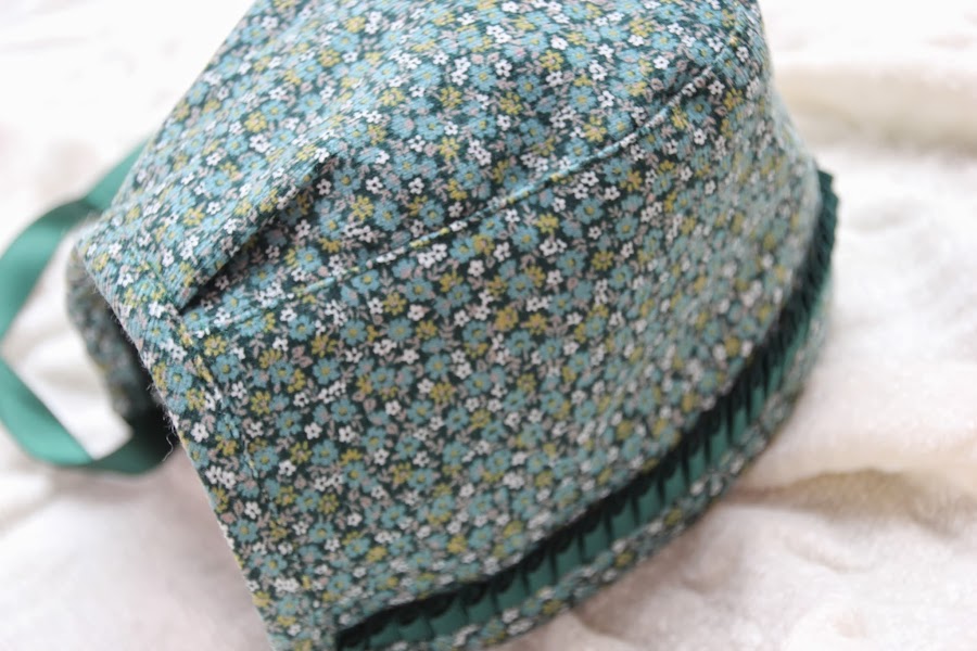 DIY Como hacer capota de niña (patrón gratis incluido)