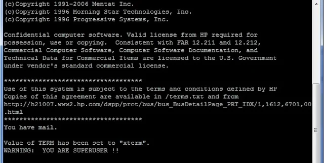 Step by Step NFS Server and Client Configuration in HP-UX