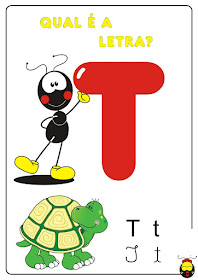 Leitura de imagens alfabeto T