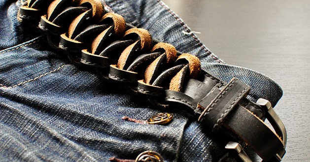 The Cheese Thief: How to Upcycle a Leather Belt