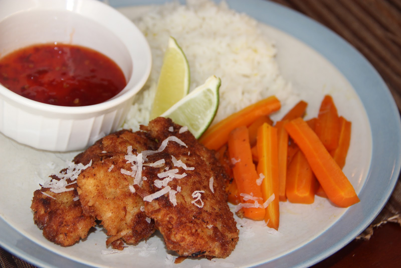 The Johnson Journey What's For Dinner? Week 30 Coconut Chicken With