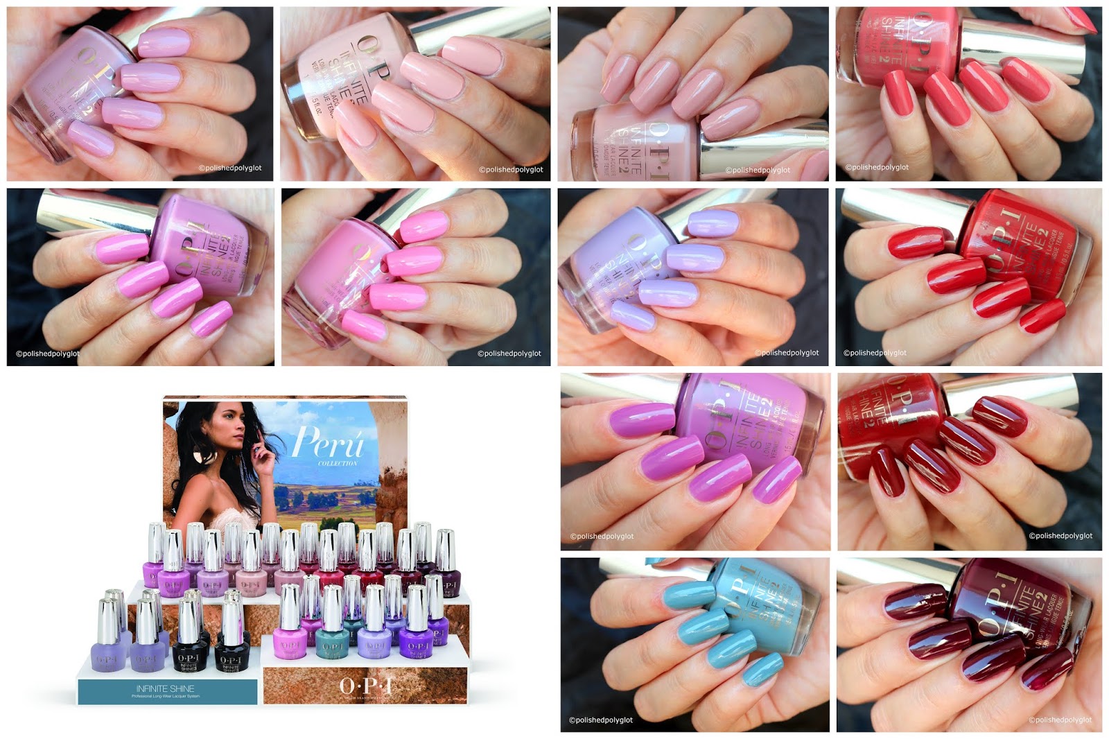 nail polish peru collection by opi for fall winter 2018 swatches