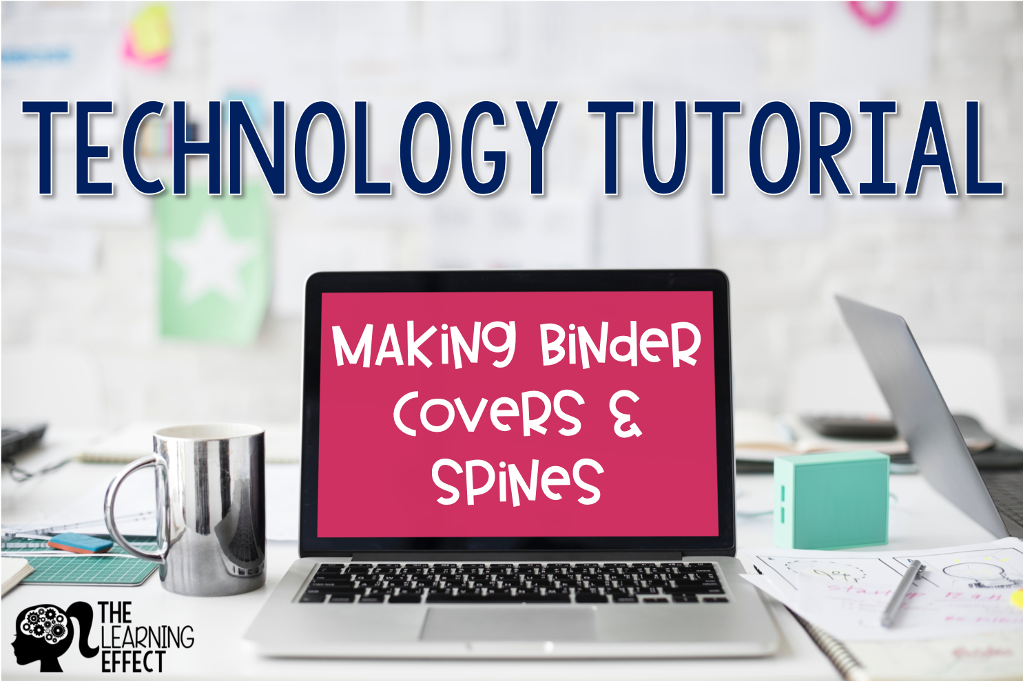 technology tutorial making binder covers spines the learning effect binder side labels