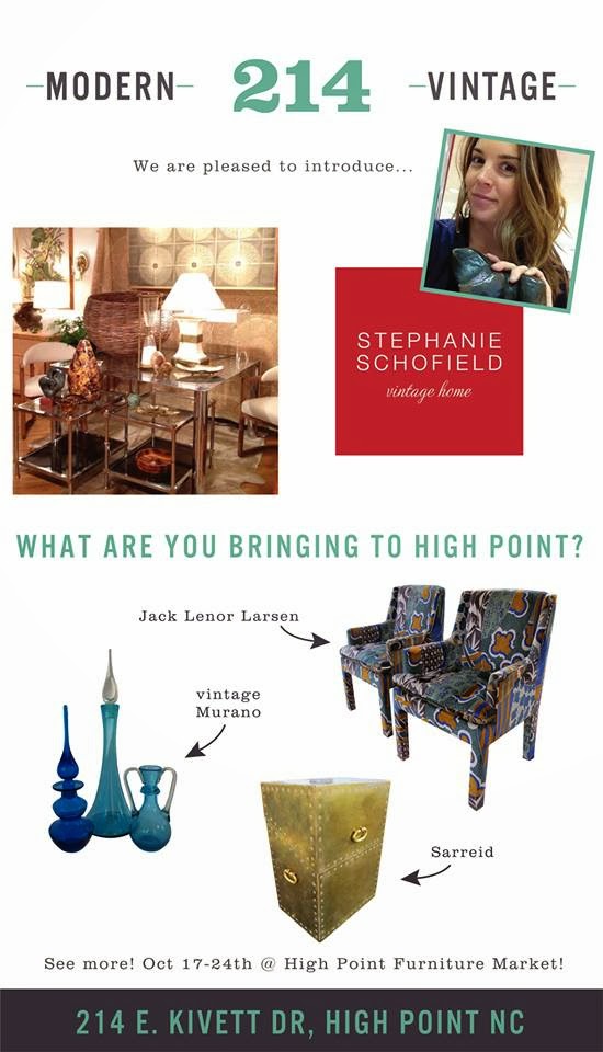 Lewis Trimble 214 MODERN VINTAGE New at High Point Furniture Mart