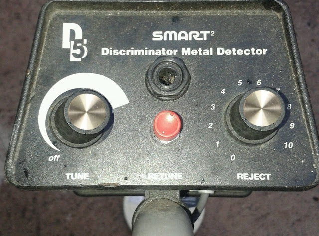 Détecteur métaux D5 SMART2, détecteurs métaux vintage, vintage métal detector, détecteurs de métaux anciens, old métal detector