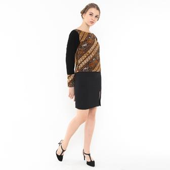 Contoh Model Blus Batik Terkini
