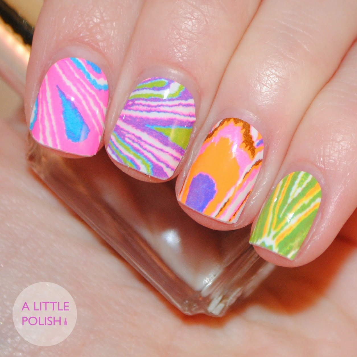 A Little Polish Twinsie Tuesday Nail Appliques