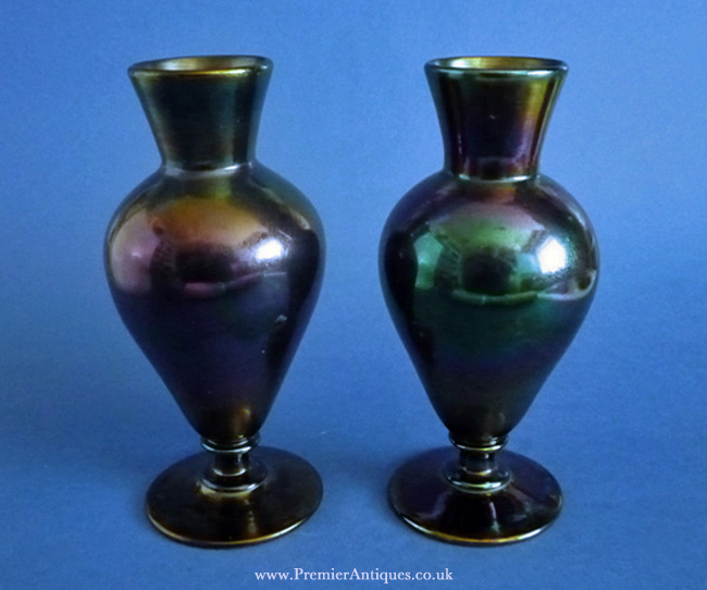 Premier Antiques Thomas b 'Bronze' Glass