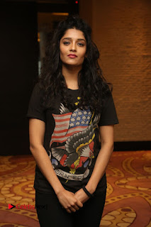 Actress Ritika Singh Stills at Shivalinga Movie Press Meet  0008