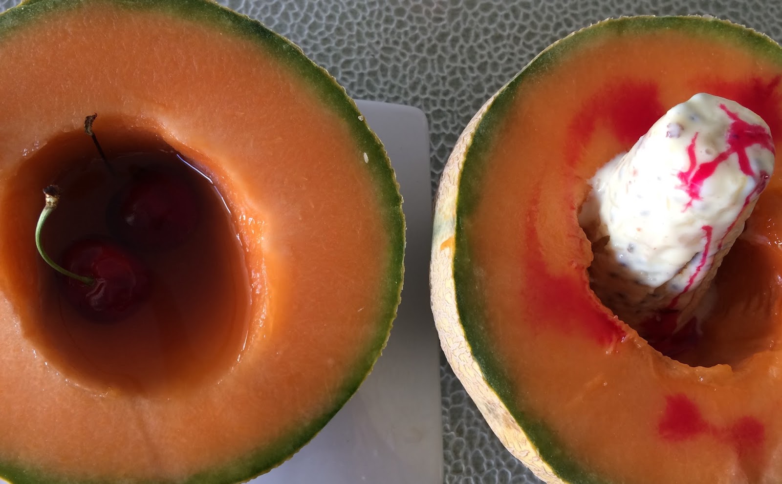 In France melon with port wine an appetizer In India melon with kulfi a