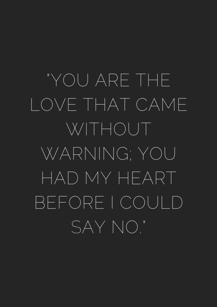 thinking of you short poems