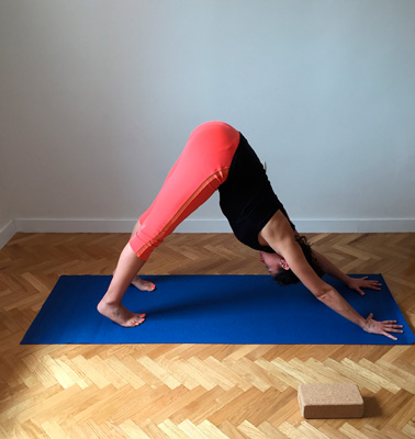 Postura de Yoga Iyengar