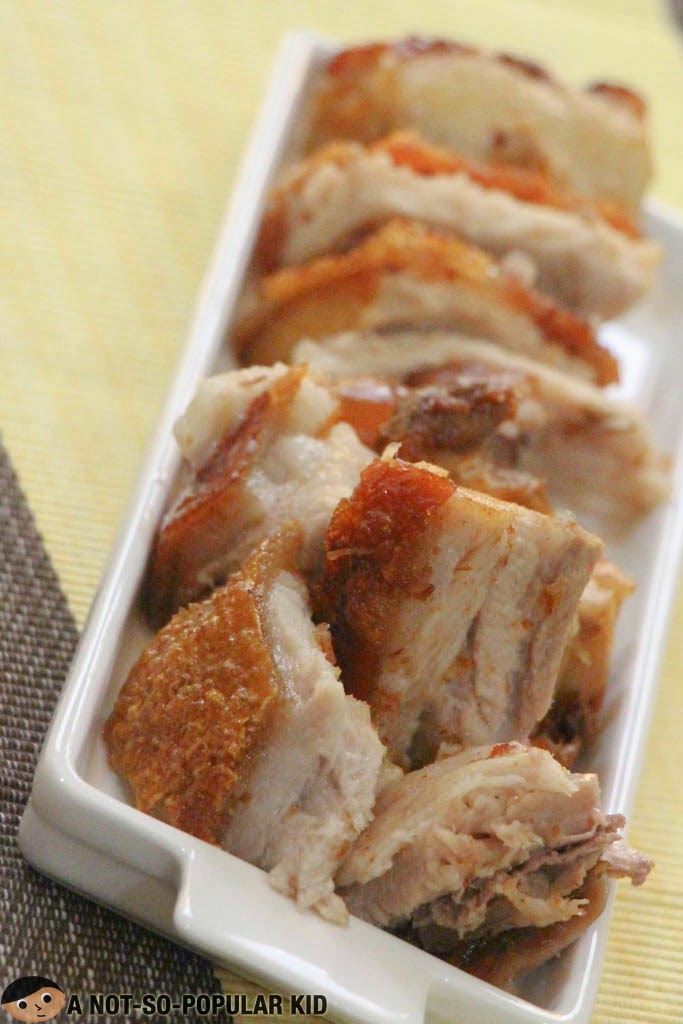 Famous Dish of Ilocos - Crispy Bagnet by Metro Vigan Cafe
