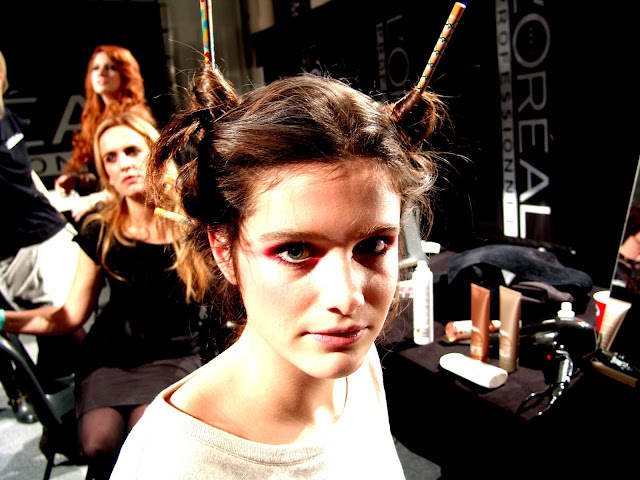 Journal; Backstage Report Amsterdam Fashion Week Day 2 by La Vie Fleurit!!! Fashion, Beauty, Make-Up, Backstage, AIFW, AFW