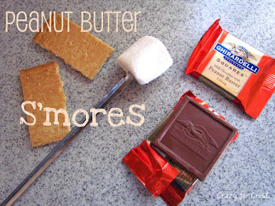 s’mores. with peanut butter chocolate.