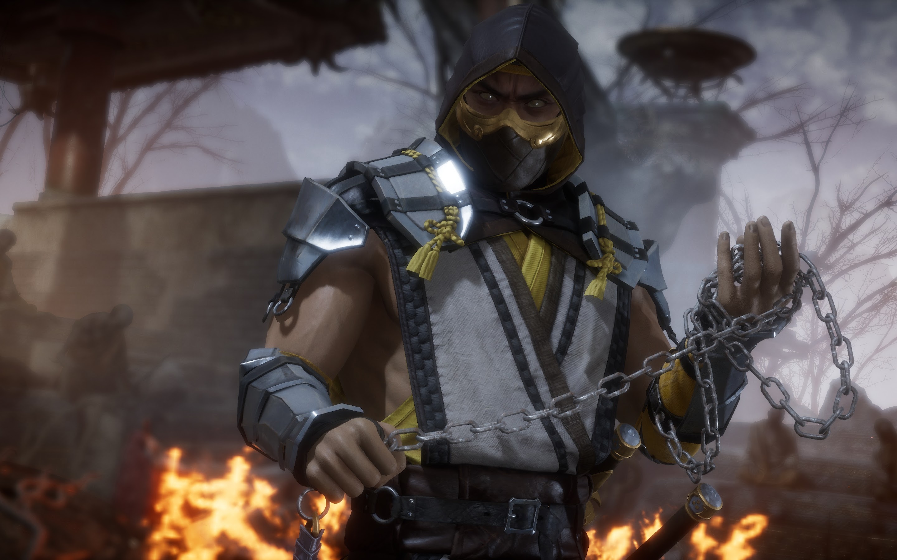 Scorpion, Mortal Kombat 11, 4K, #221 Wallpaper PC Desktop