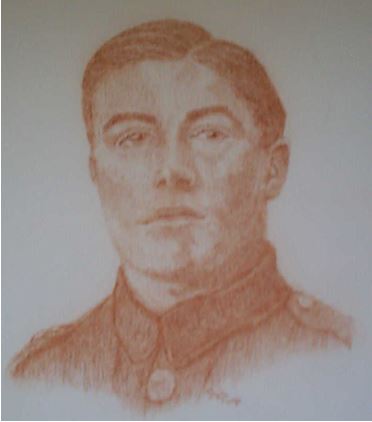 Portrait of Myles McGrane, Dublin (1899-1918) Portrait of Myles McGrane (1899-1918), Royal Irish Regiment