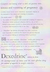 Dexedrine solves all problems of pregnancy!