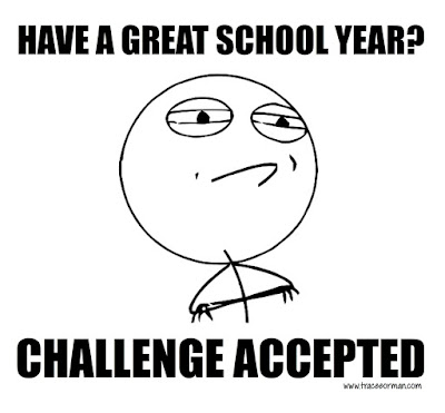 Have a great school year? Challenge Accepted.
