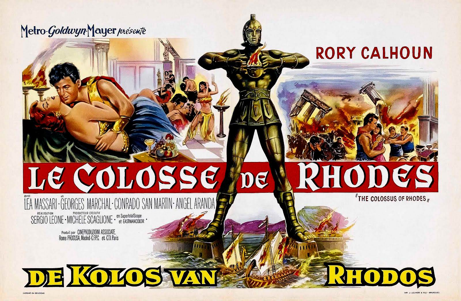 Le colosse de Rhodes (1960) Sergio Leone - Il colosso di Rodi