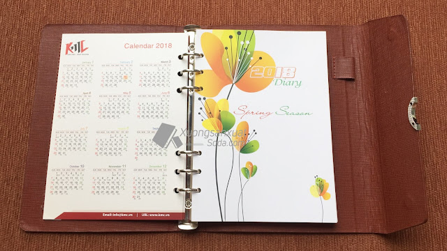 sổ còng quà tặng