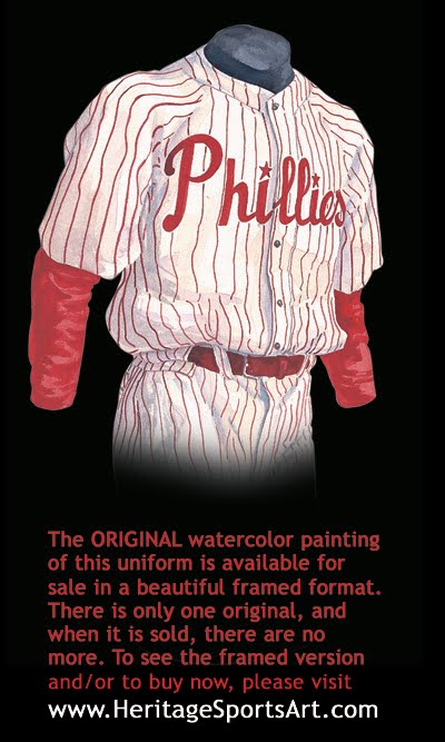 Philadelphia Phillies 1925 uniform artwork, This is a highl…