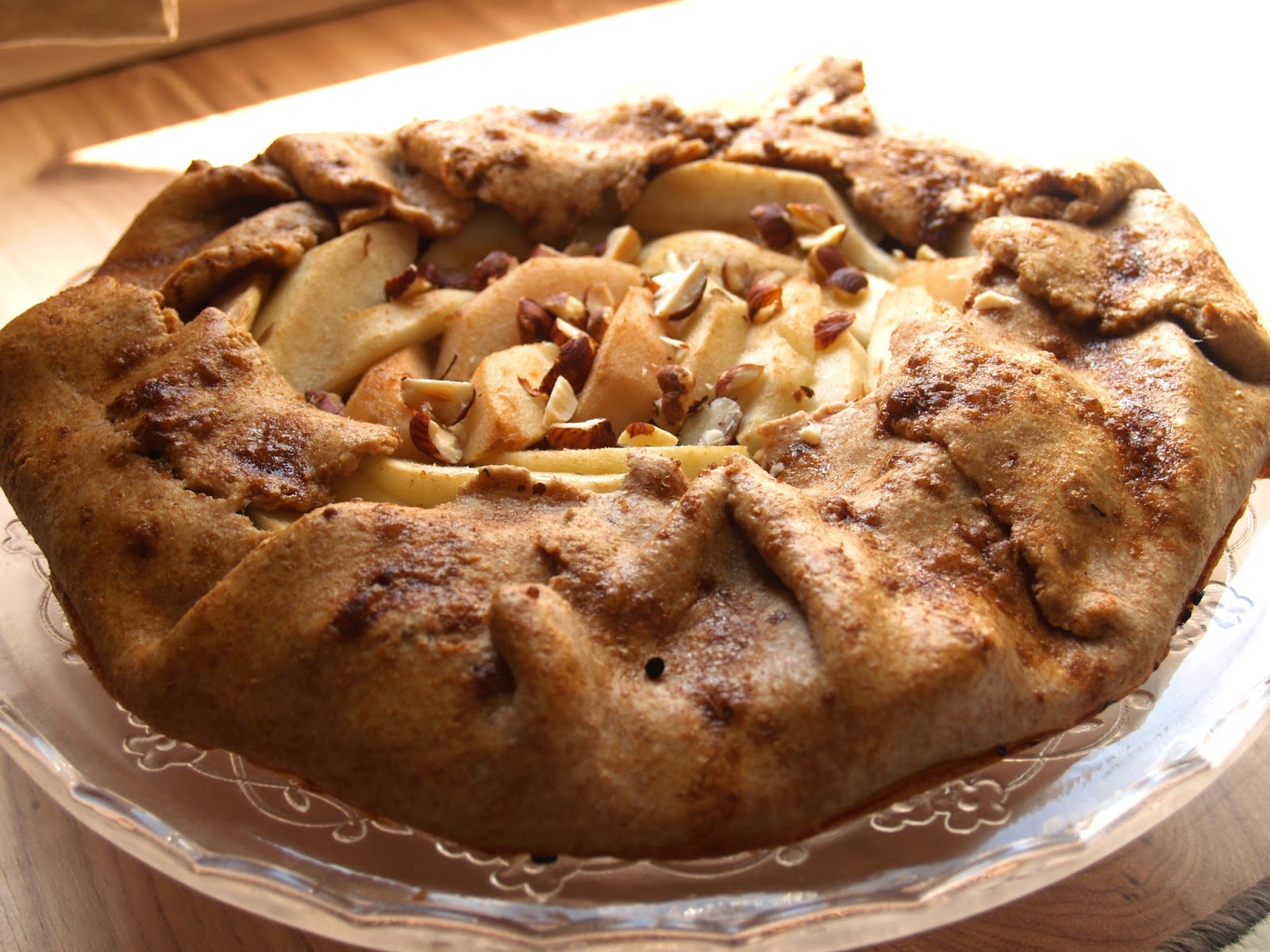 Gourmet Balance from homemade to Gourmet Pear Galette with Whole