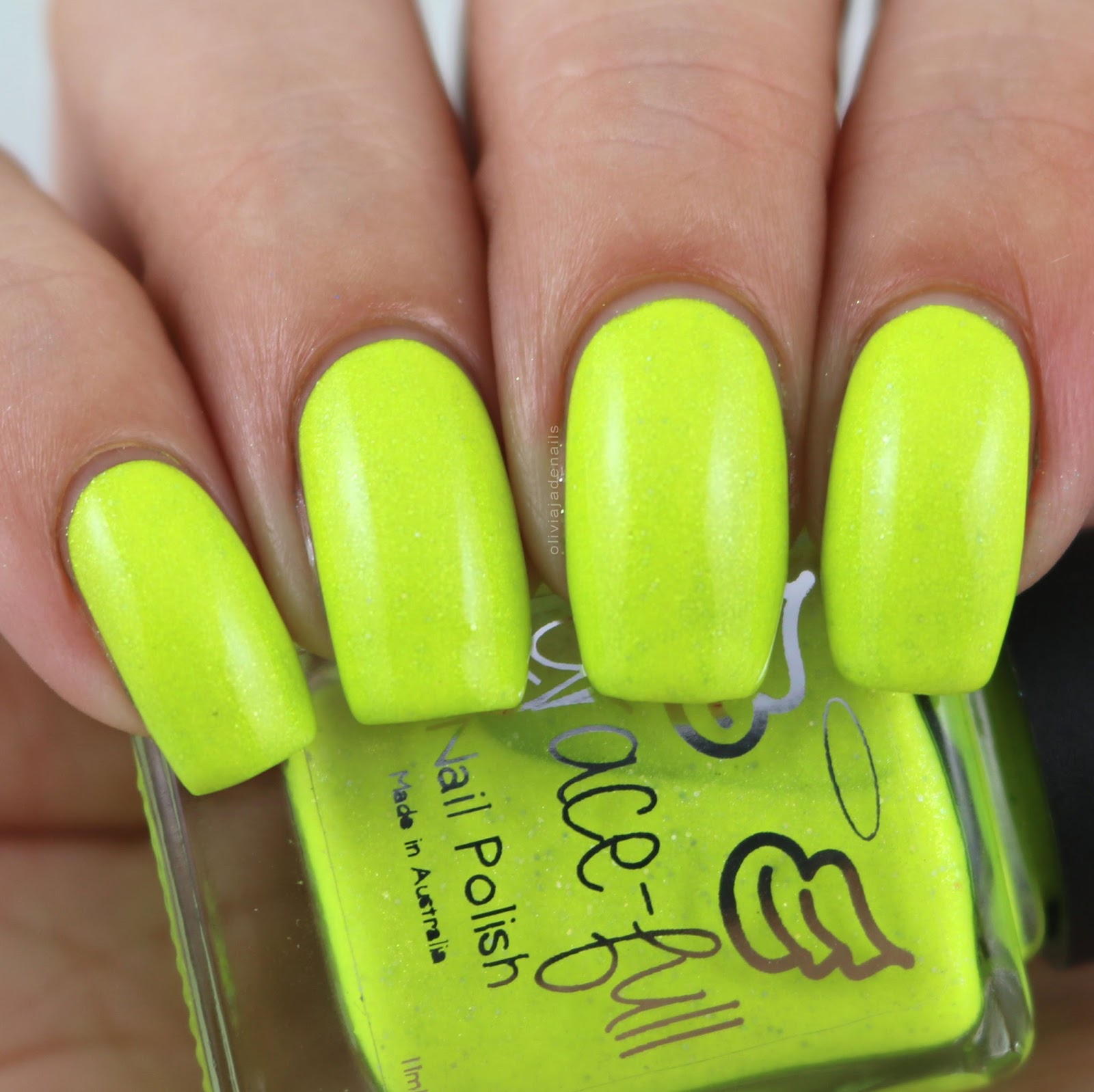 Grace-full Nail Polish Polka Dot Bikini swatched by Olivia Jade Nails