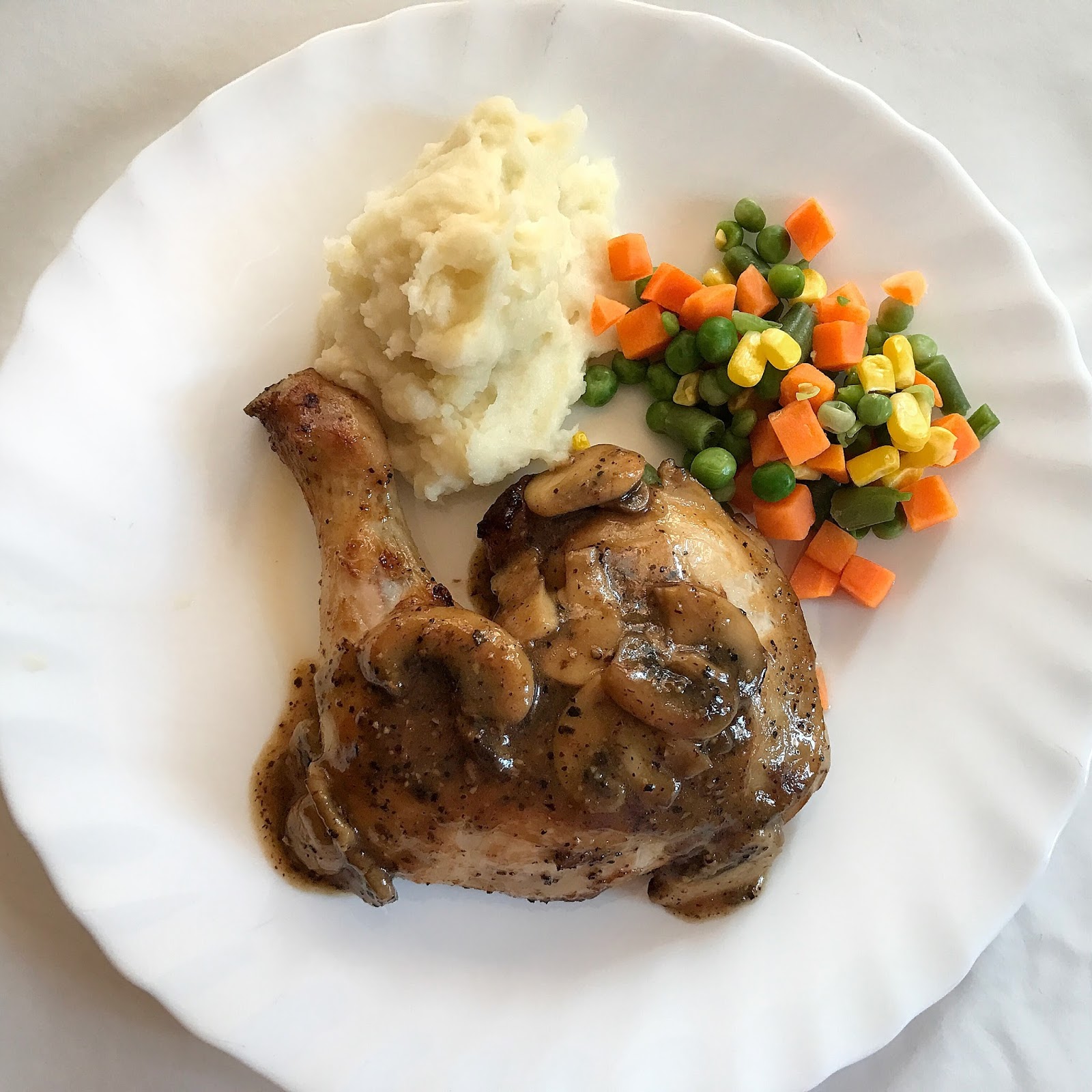 Juicy Oven Baked Black Pepper Chicken Sherbakes