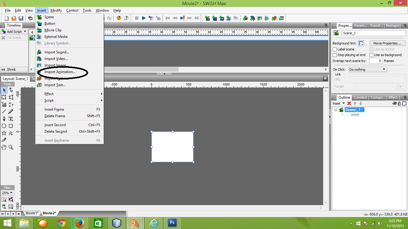 Remove frame. Remove frame