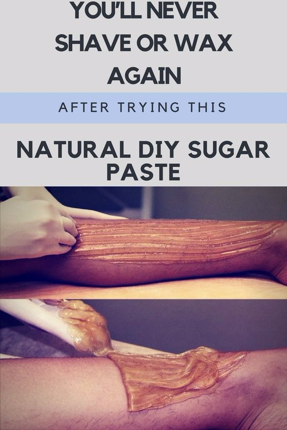 YOU’LL NEVER SHAVE OR WAX AGAIN AFTER TRYING THIS NATURAL DIY SUGAR