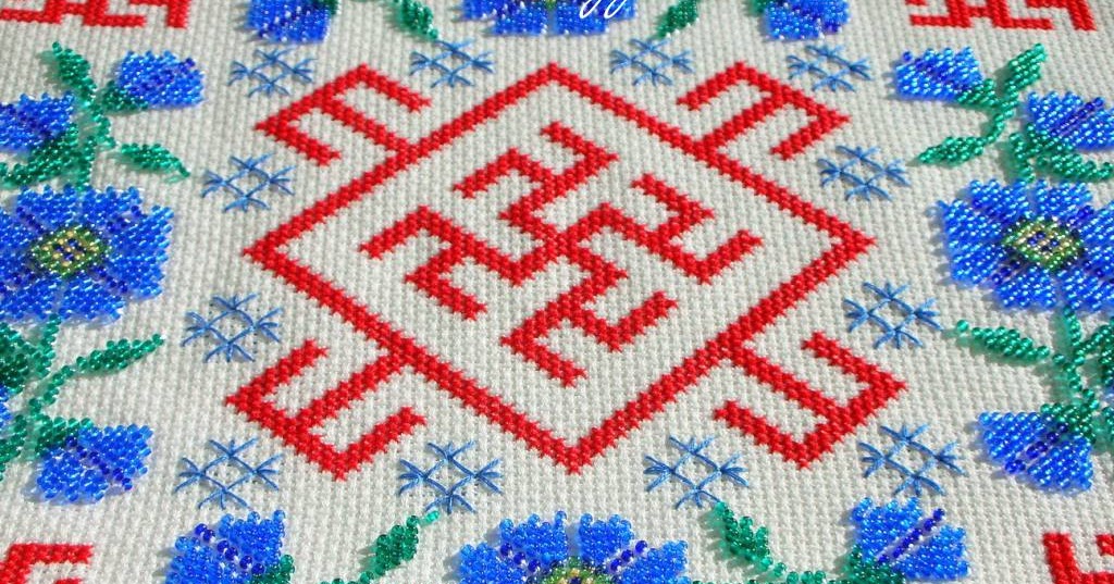 Перунов цвет вышивка схема бесплатно