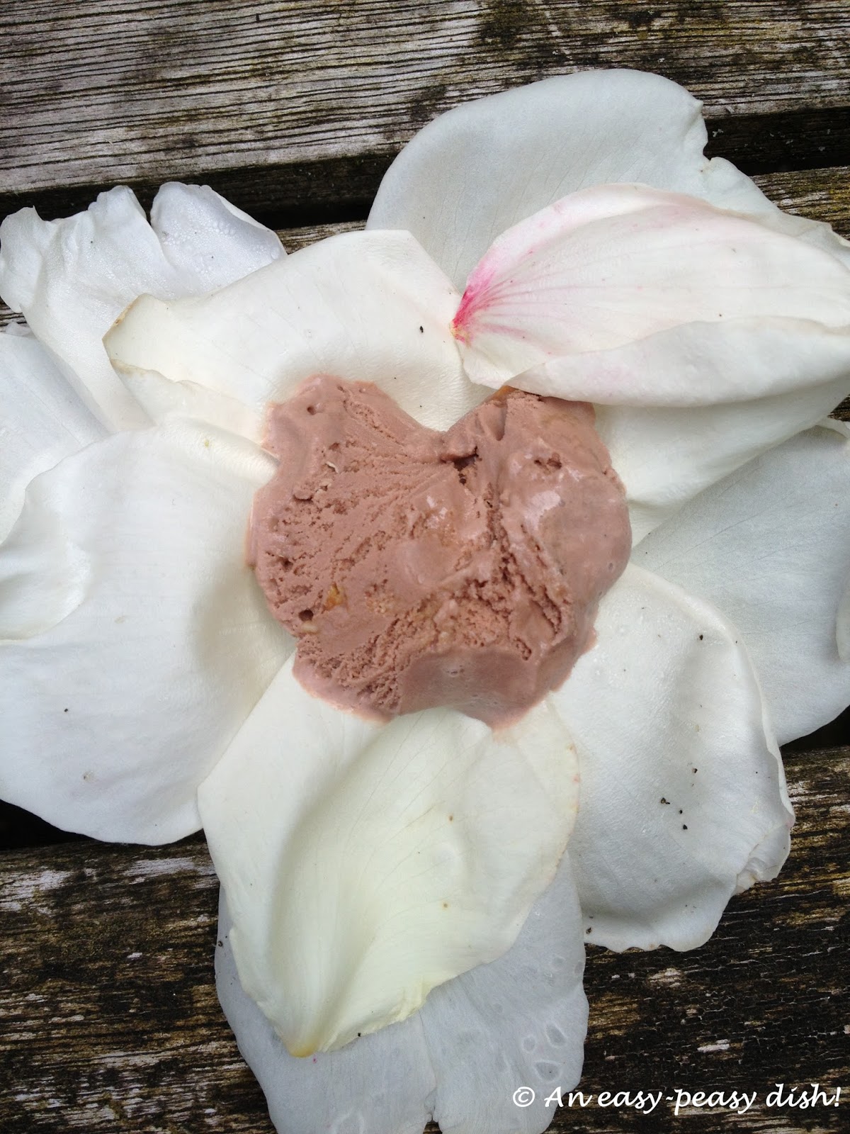NOCCIOLATA AND ORANGE BLOSSOM ICE CREAM WITH OR WITHOUT ICECREAM MAKER