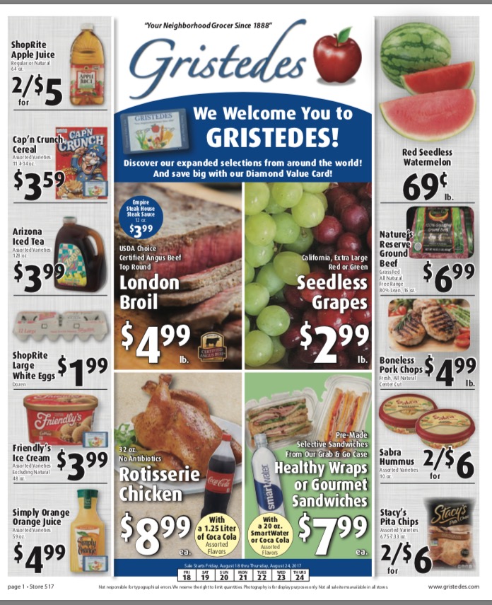 roosevelt islander online sponsored post check out roosevelt gristedes weekly flyer