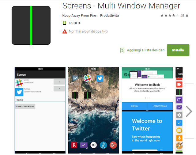 Screens – Multi Window Manager Screens – Multi Window Manager screen-shot