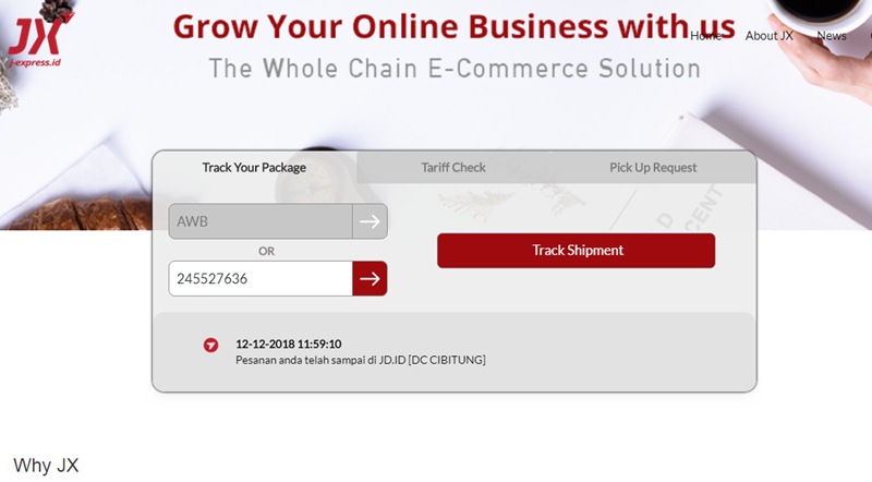 Pengertian Dan Tips Cek Status Resi Pengiriman Jx Express Di Jd Id Alhidamart Info Teknologi Dan Entertaiment