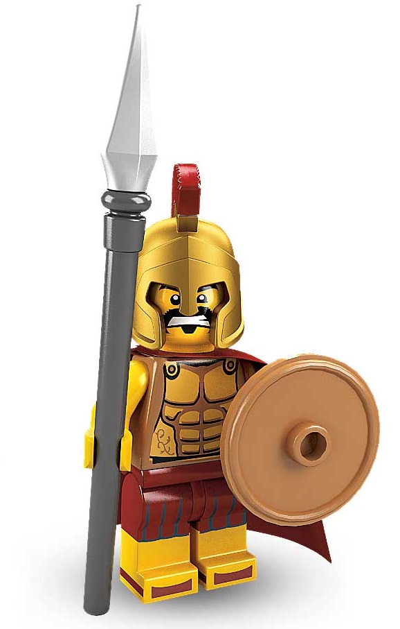 Lego New Minifigure Series 2 8684 Spartan Warrior