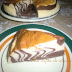 Tarta cebra de queso y chocolate