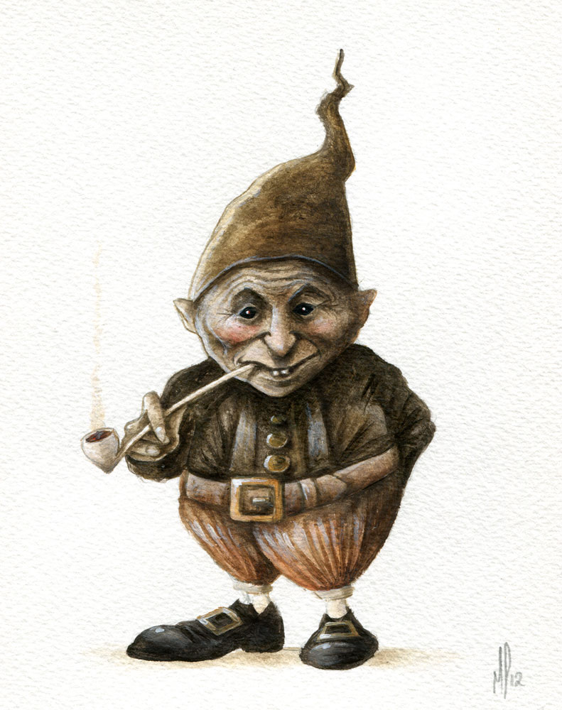 Marc Potts: Trolls, Goblins, Gnomes and a Pixy.... for sale on Etsy!