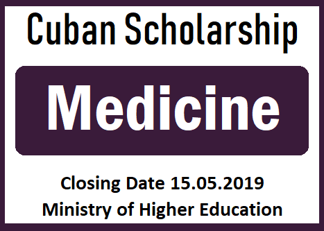 Cuban Scholarship  - Medicine