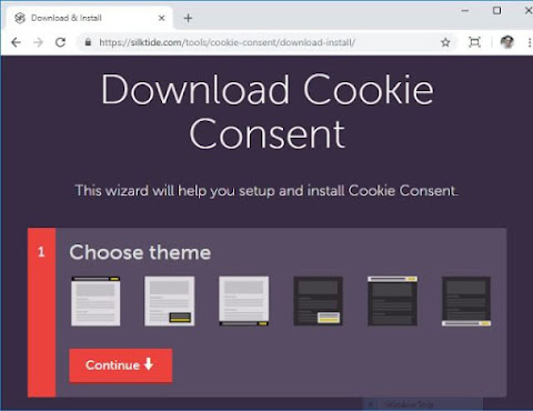 Cara pasang cookie consent di blog
