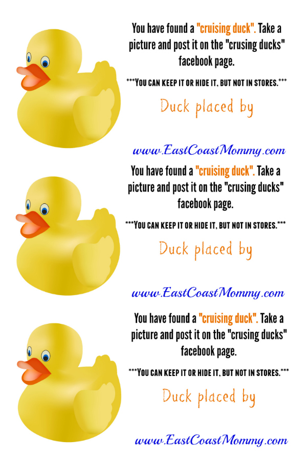 Free Printable Cruising Duck Tags Customize And Print