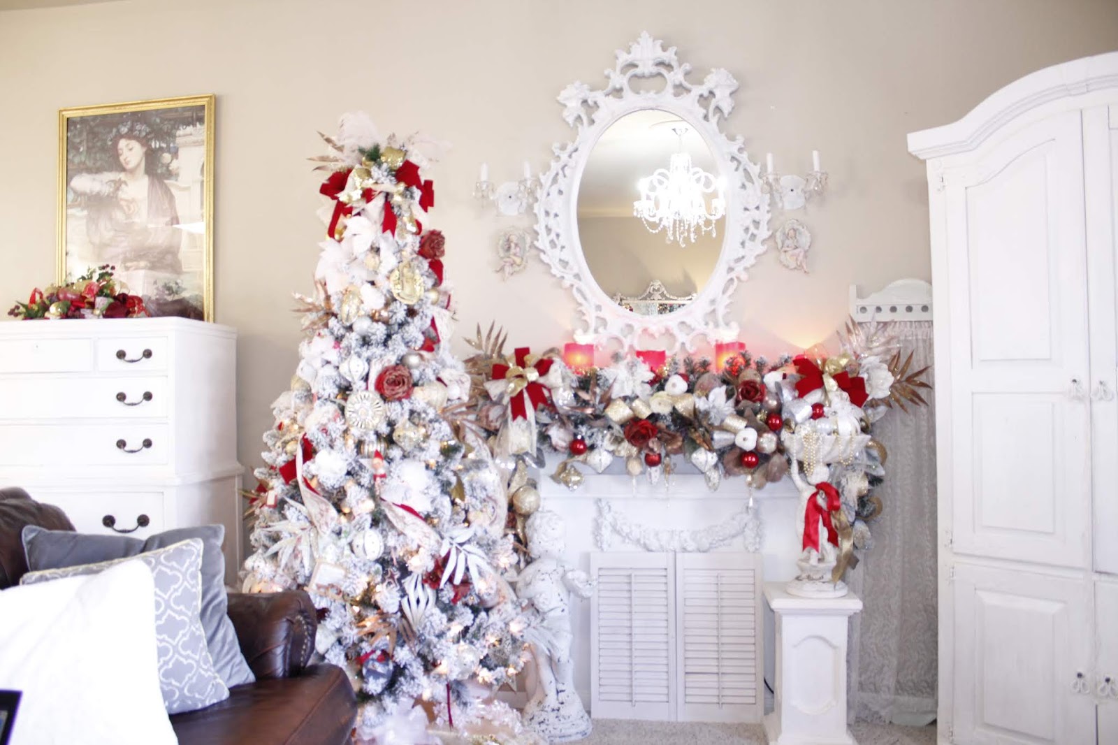Olivia's Romantic Home Christmas Home Tour 2018