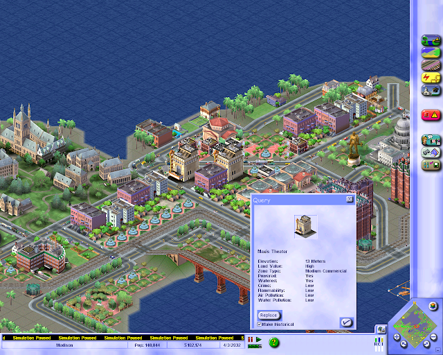 Screenshot from SimCity 3000